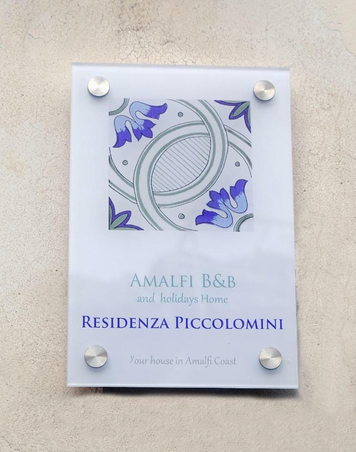 Апартаменты Residenza Piccolomini Амальфи Экстерьер фото